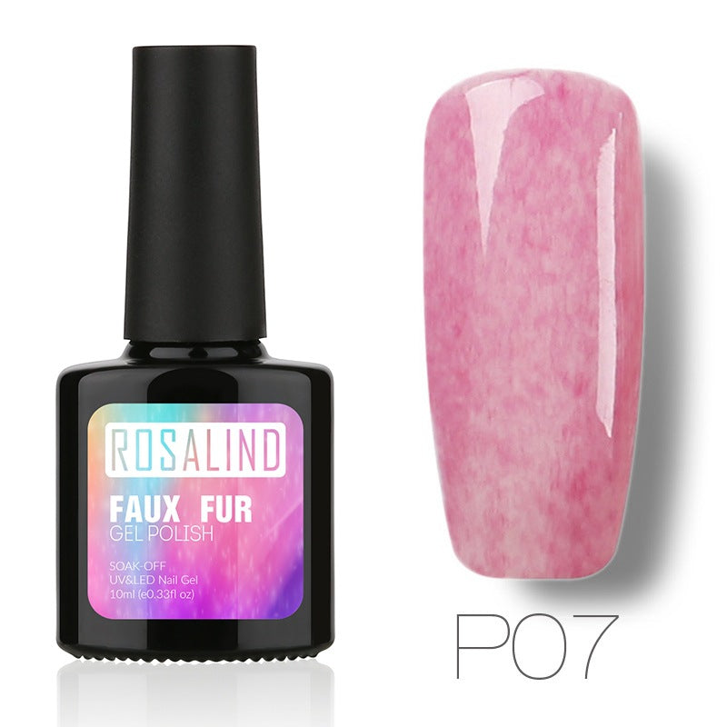 Rosalind Nail rubber fur nail polish