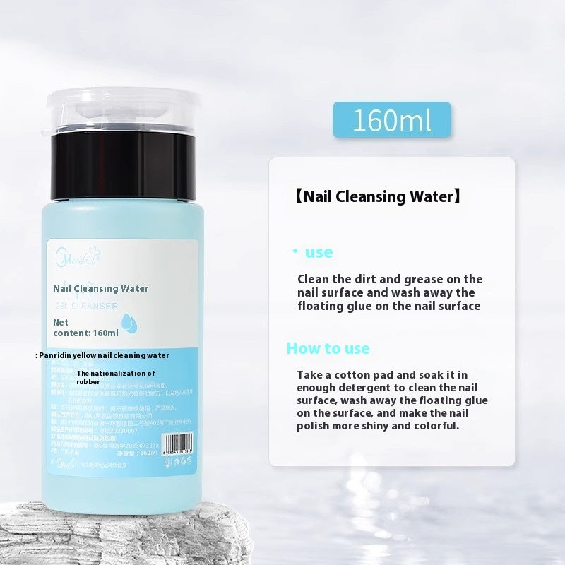 Meidiss Nail Art Press Bottle Nail Remover Cleaning Solution
