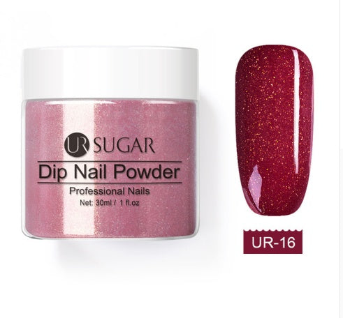UR Sugar nail infusion powder French nail powder glitter nail manure moisturizing powder dipping powder