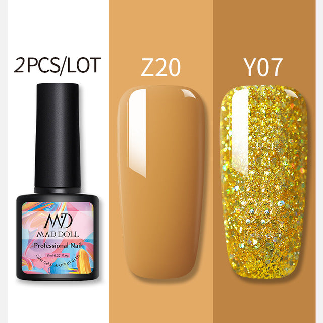 MAD DOL pure color nail polish