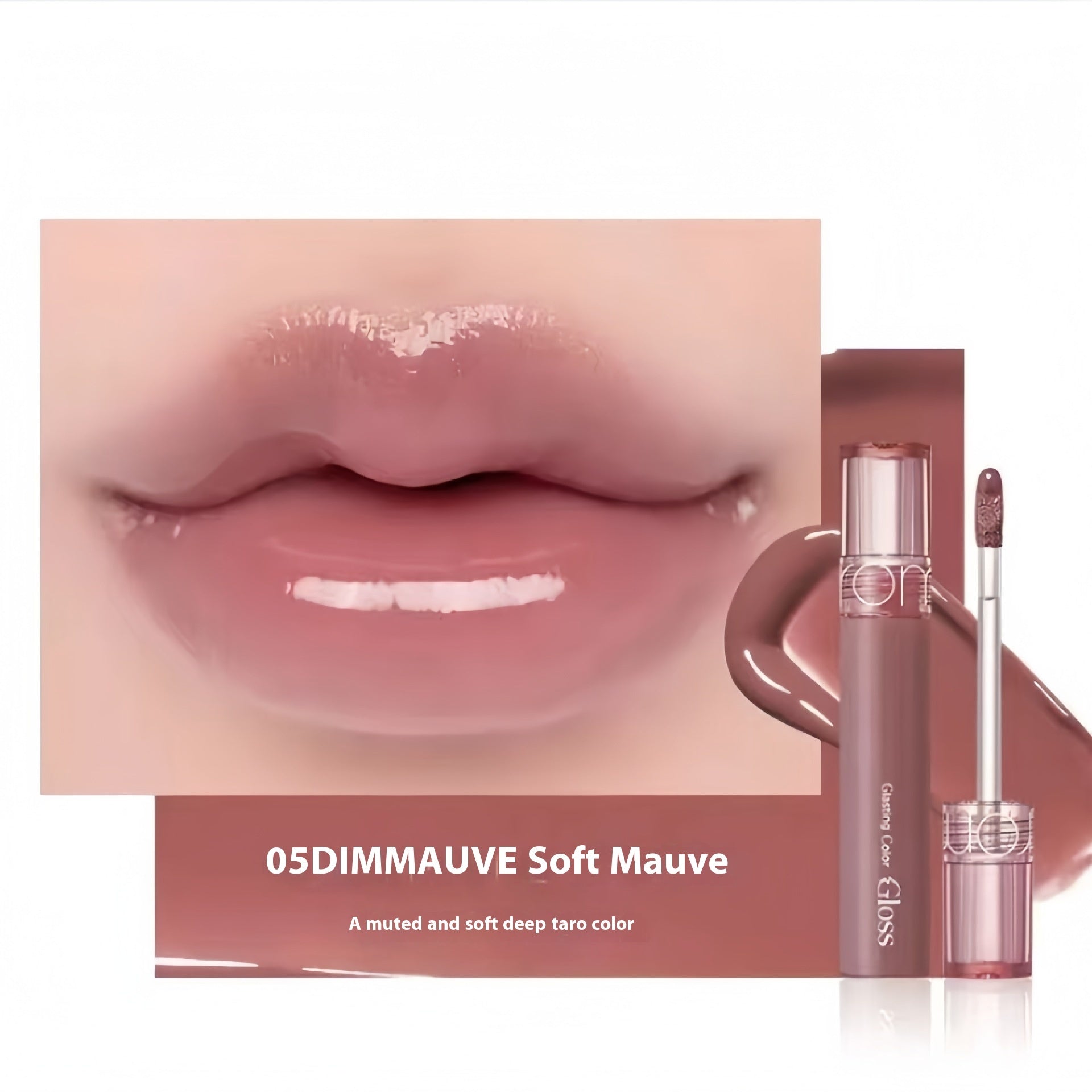 Water Light Mirror No Stain On Cup Lip White Lasting Pure Desire Lip