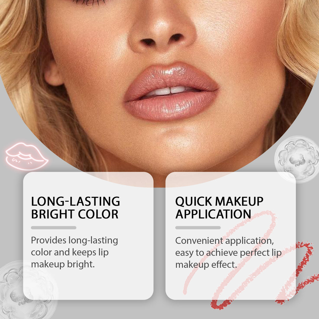Portable Household Highlighting Liquid Lipliner