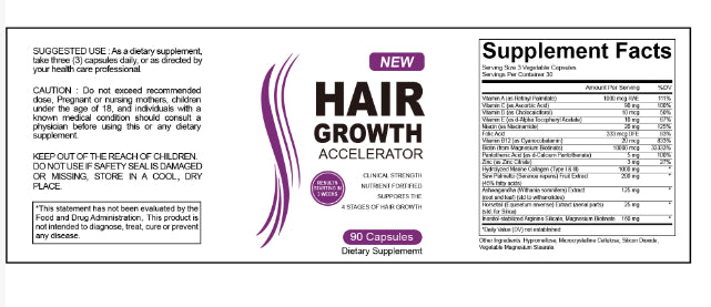 Biotin Hair Growth  Capsules