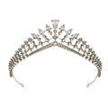 Zirconia Bridal Crown Queen Alloy Wedding Wear