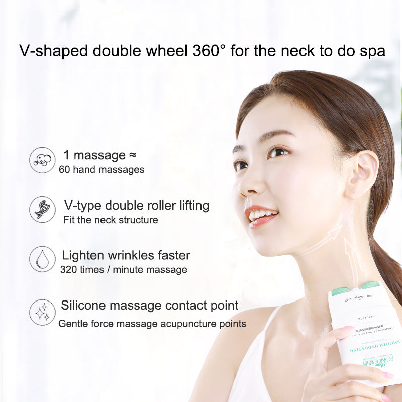 Roller v-type neck cream
