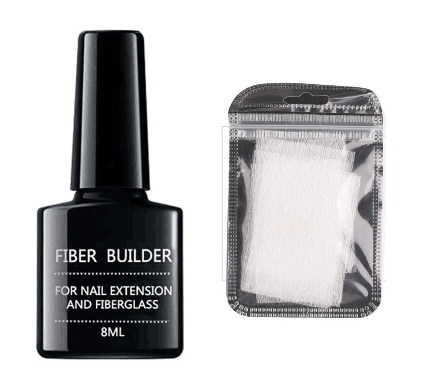 Full Beaty Fiber extension rubber reinforcement repair nail polish