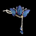 New Butterfly Frog Buckle Barrette For Women
