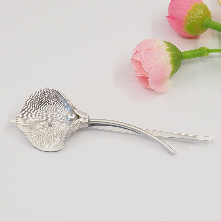 Spring And Summer New Tulip Metal Hairpin