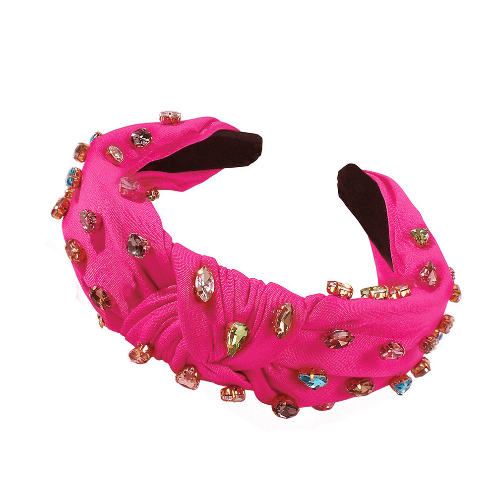 Fabric full drill headband