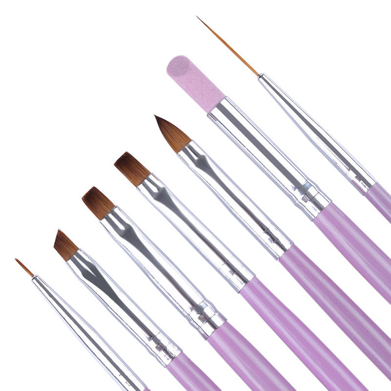 Lemooc Carved pen nail brush