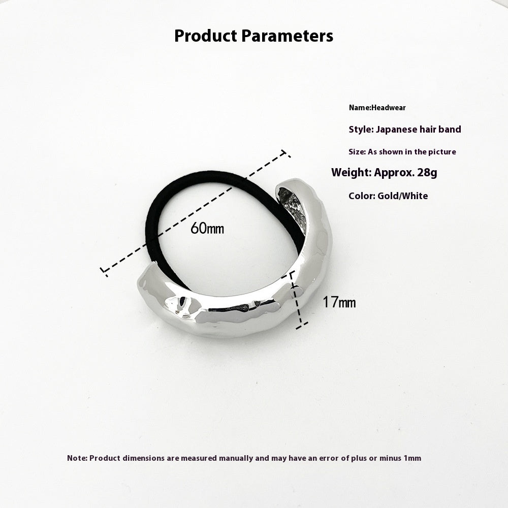 Geometric Round Head Rope Simple Sweet Cool U-shaped