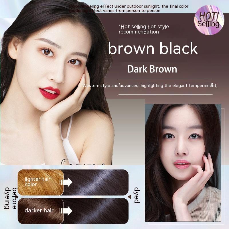 Jiang Xiaocai Hair Dye To Mask White Hair And Bubble Plants