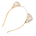 Shiny cat ear headband