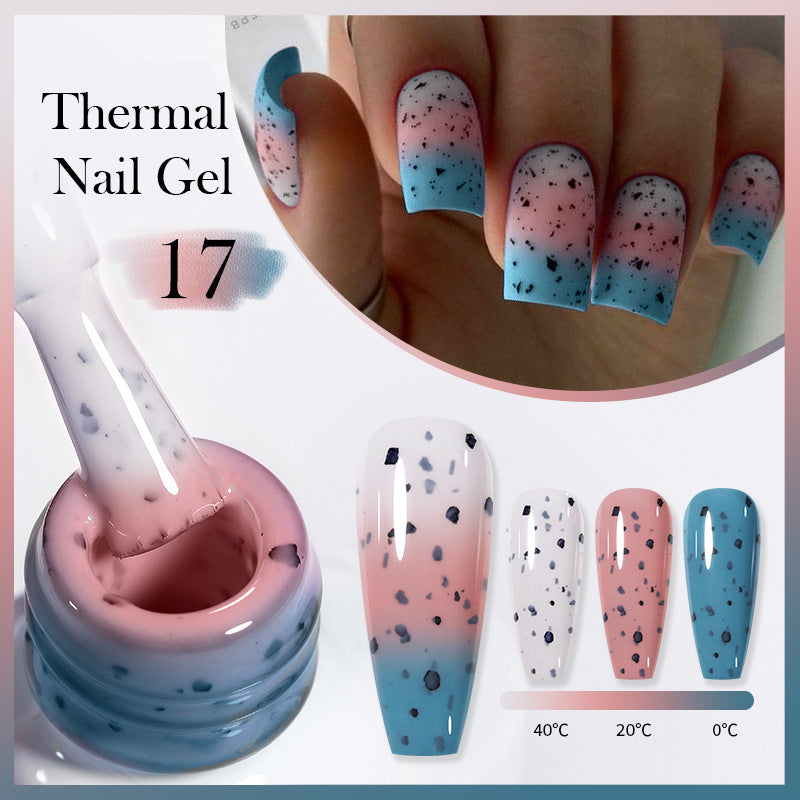 Thermal Nail Gel Simple Home Candy Gradient Color Change UV Polish