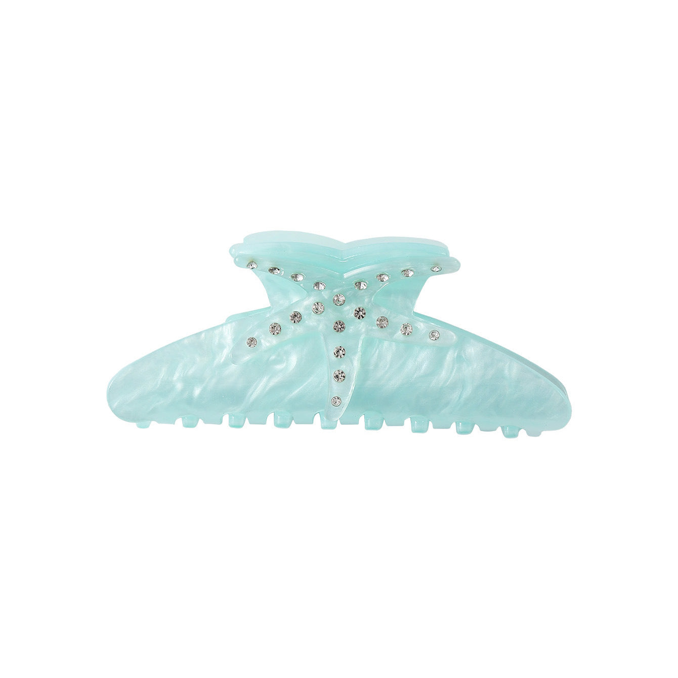 Fantasy Ocean Colorful Spot Drill Starfish Grip Female