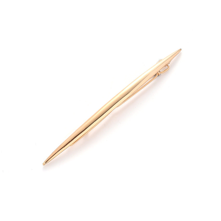 Geometric alloy clip