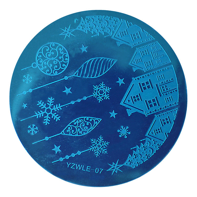 Masura DIY nail print steel plate nail print version template