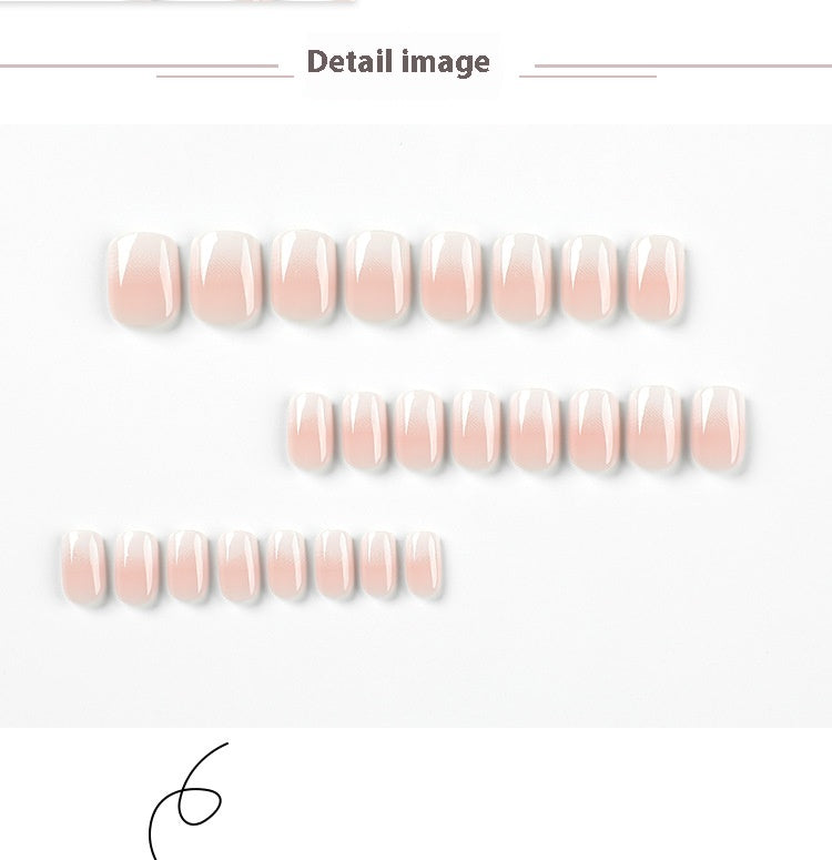 Lefan Manicure Wear Nail Short Patch Finished Product