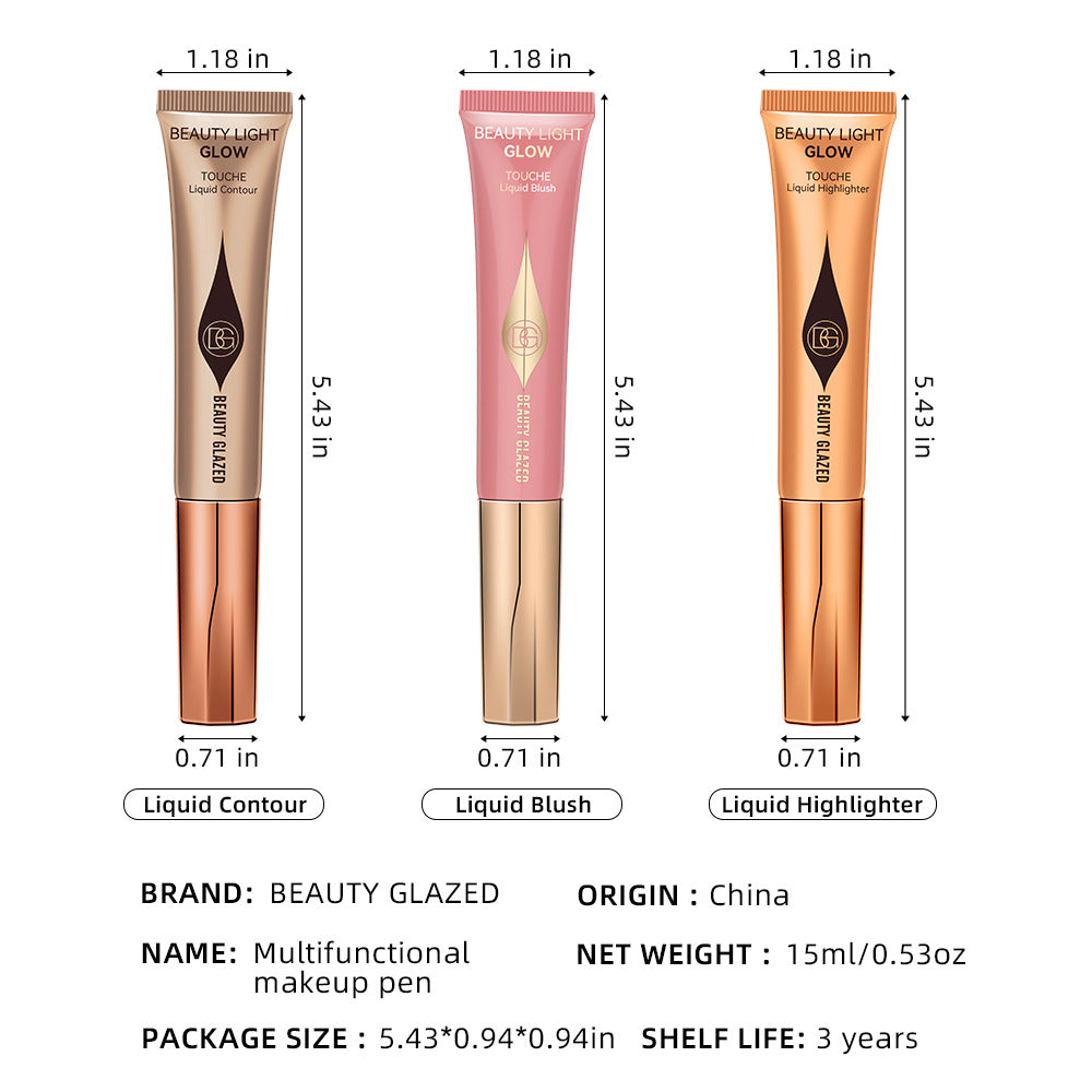 Beauty light Glow Liquid Blush Highlight Shading Pen