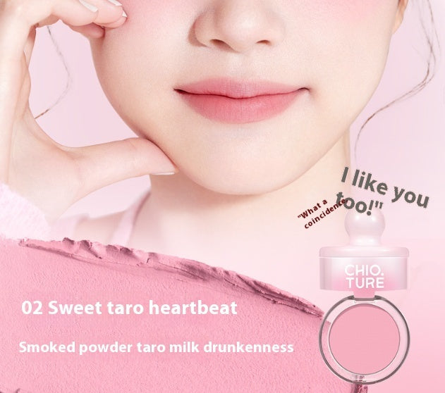 Chio Ture Blush Mud Swelling Contractive Color Shimmer Powder