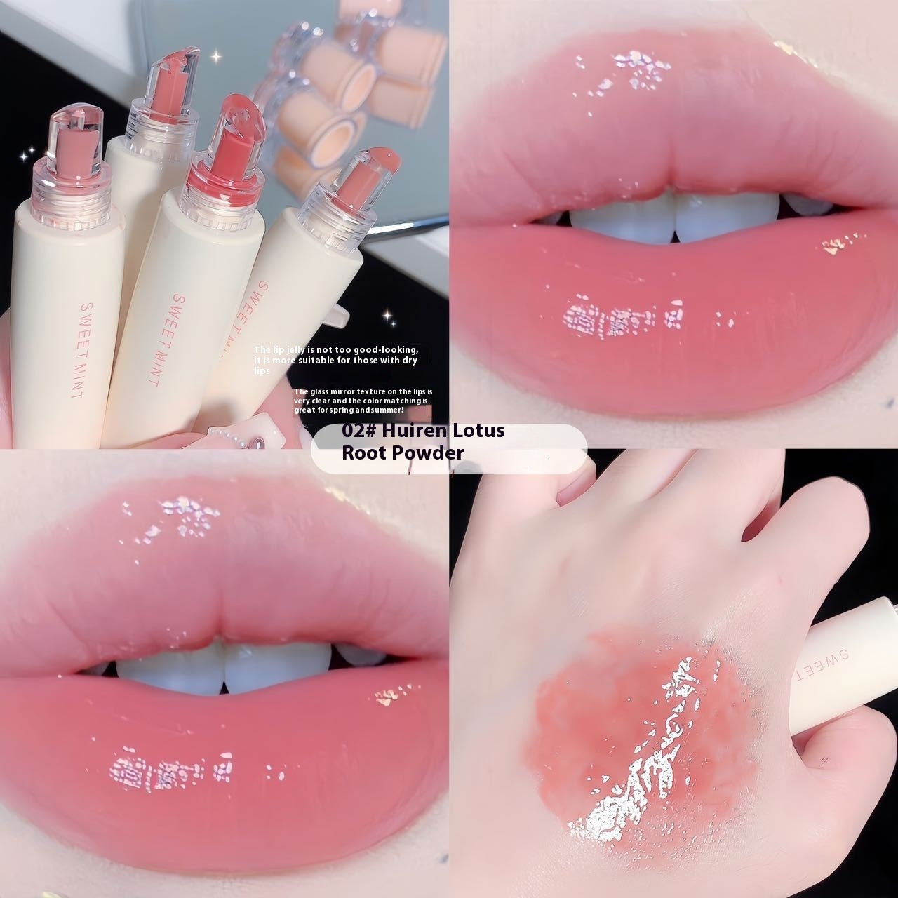 Balm Lip Lacquer Brightening And Moisturizing Easy To Color