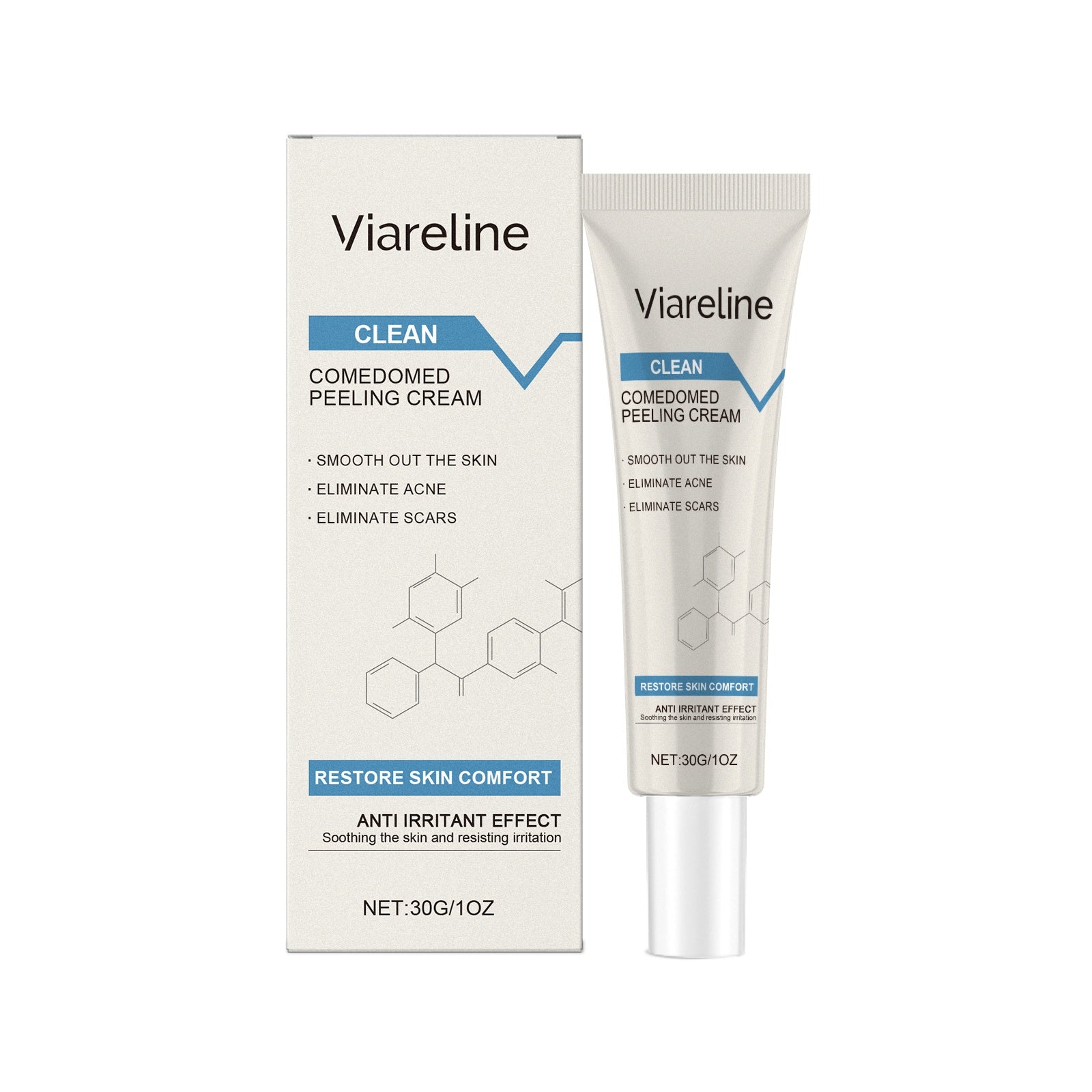Exfoliating Acne Moisturizing Cream