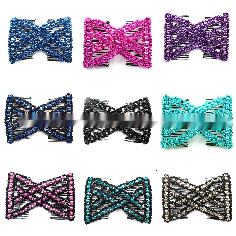 Double Row Hair Comb Barrettes