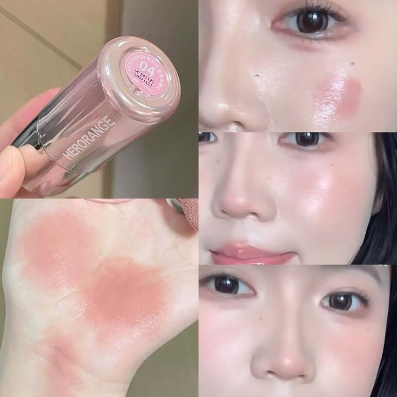 Herorange Natural Complexion Enhancing Low Saturation Matte Multi Use Liquid Blush