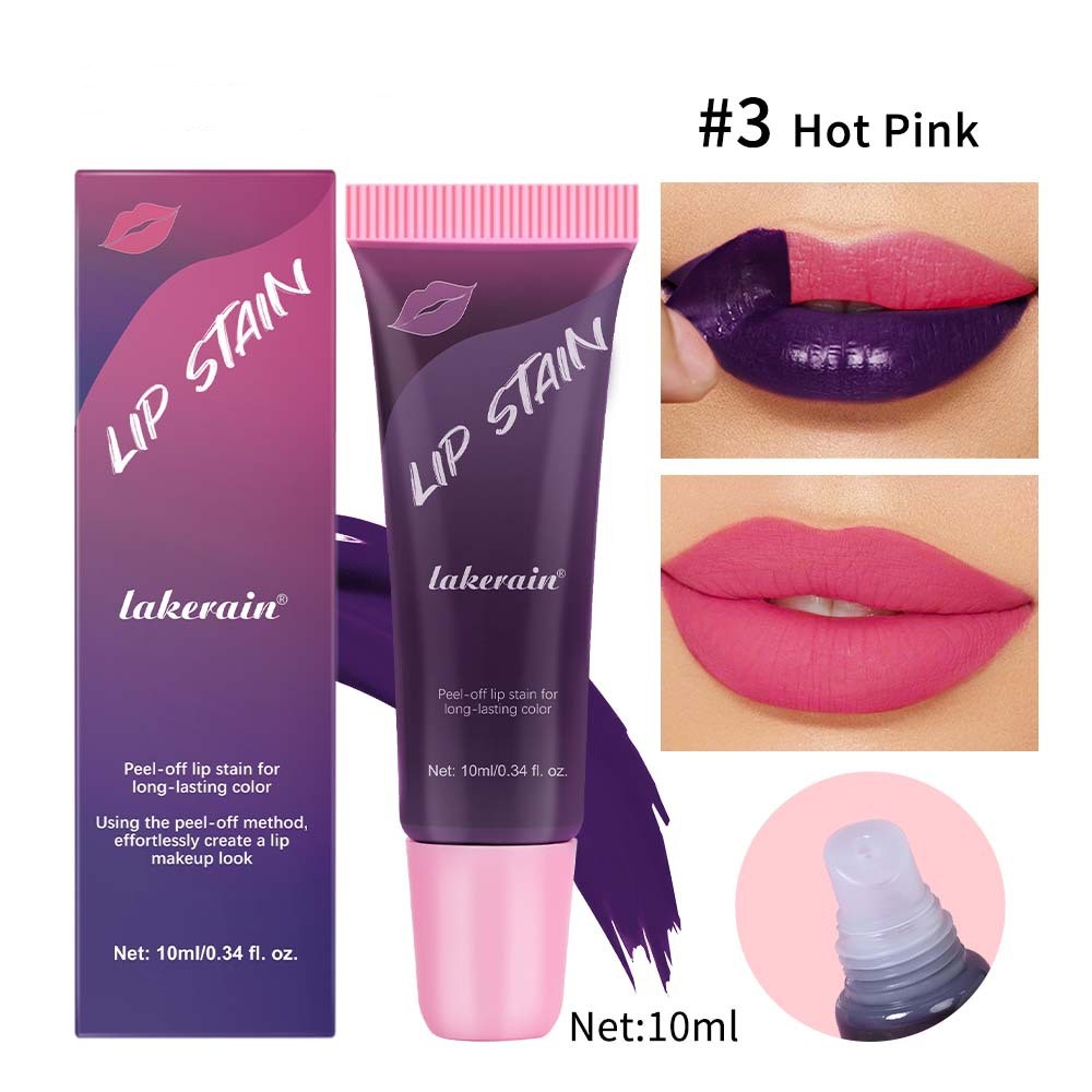 Tear And Pull Lip Gloss Plump Waterproof No Stain On Cup