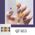 Nail Sticker 3D Diamond Nail 14 Stickers Waterproof Nail Sticker Full Sticker For Pregnant Women