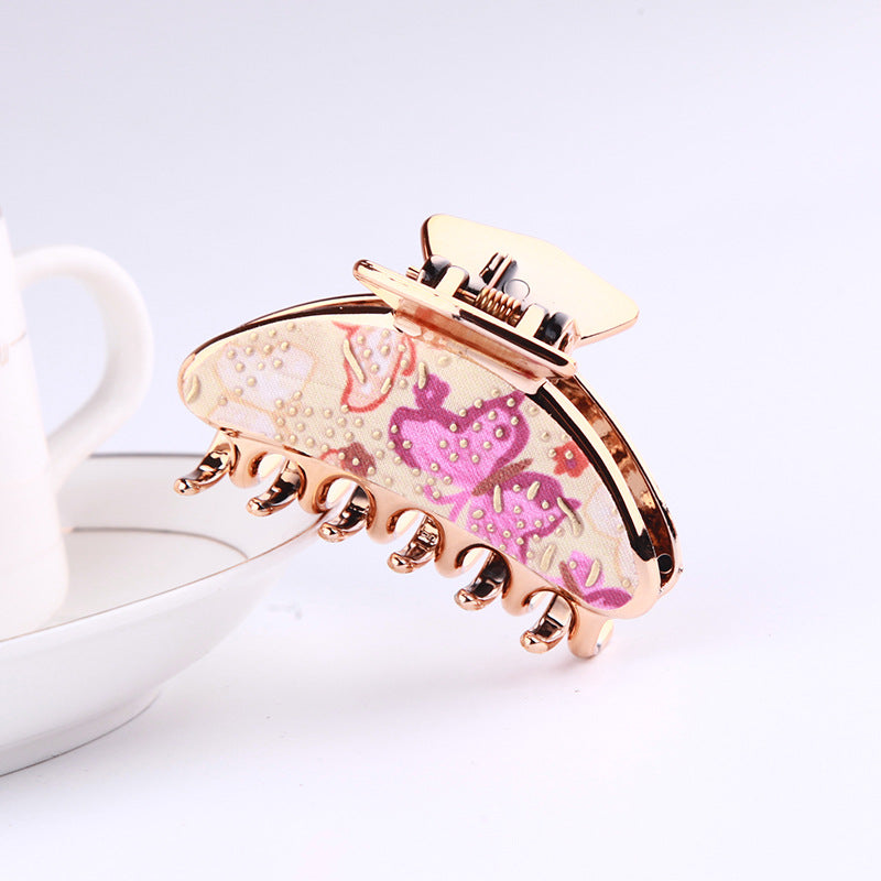 Butterfly Pattern Hair Accessories Medium Large Spring Hairpin