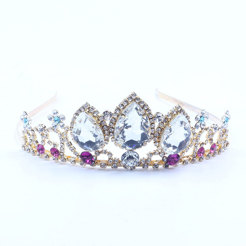 European Style Rhinestone Wedding Big Crown