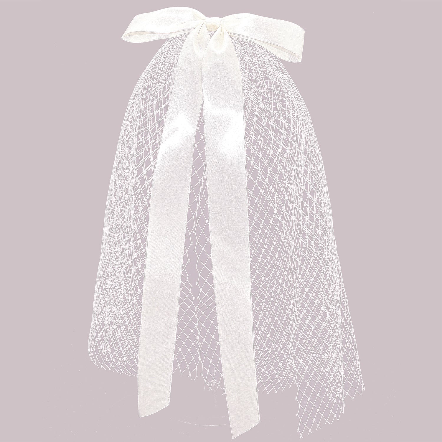 Ladies Fashion Ribbon Bridal Veil Short