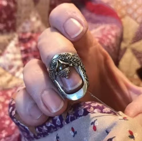 Open Nail Acorn Thimble Home Top