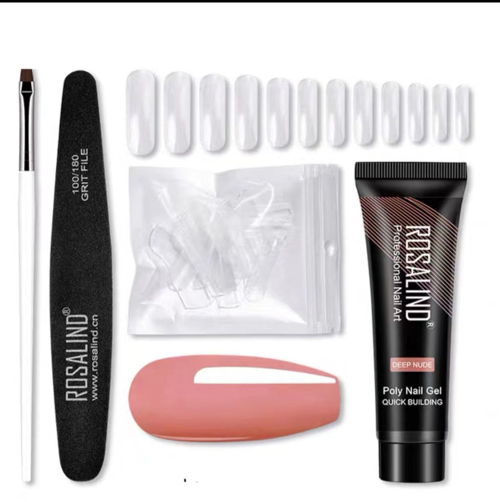 Rosalind Extension Gel Polish Kit For Manicure Poly Nail Gel Set For
