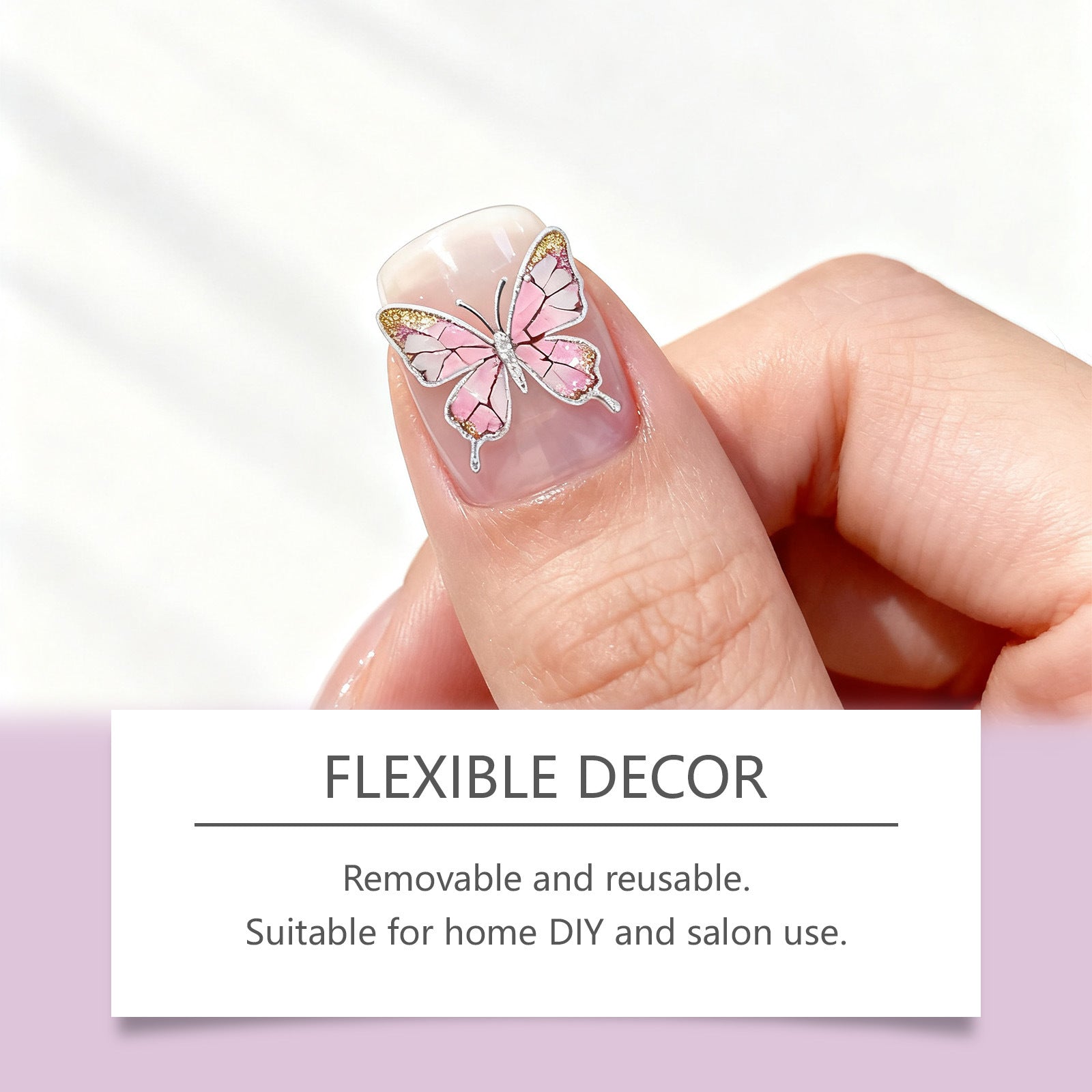 Butterfly Nail Art Stickers Creative DIY Trendy Butterfly Nail Art Stickers That Are Removable