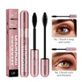 Rose Gold Mascara Double Effect Lengthening Thick Curl Waterproof Not Smudge