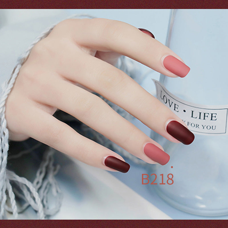 Bolanya No-bake Whitening Quick-drying Matte Nail Polish