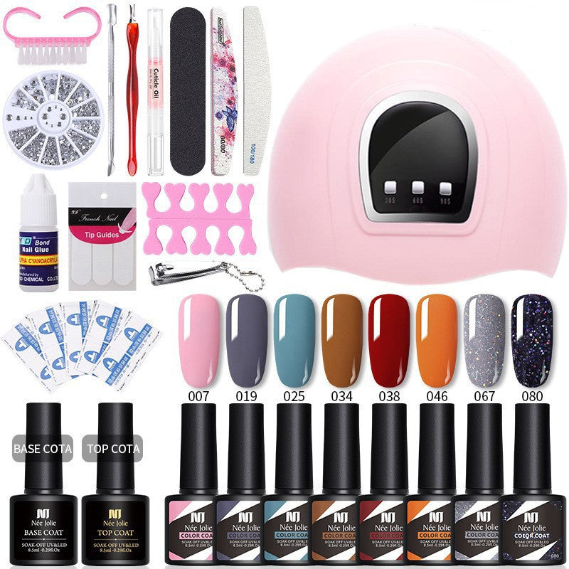Nee jolie Beginner's Nail Gel UVLED Lamp Kit