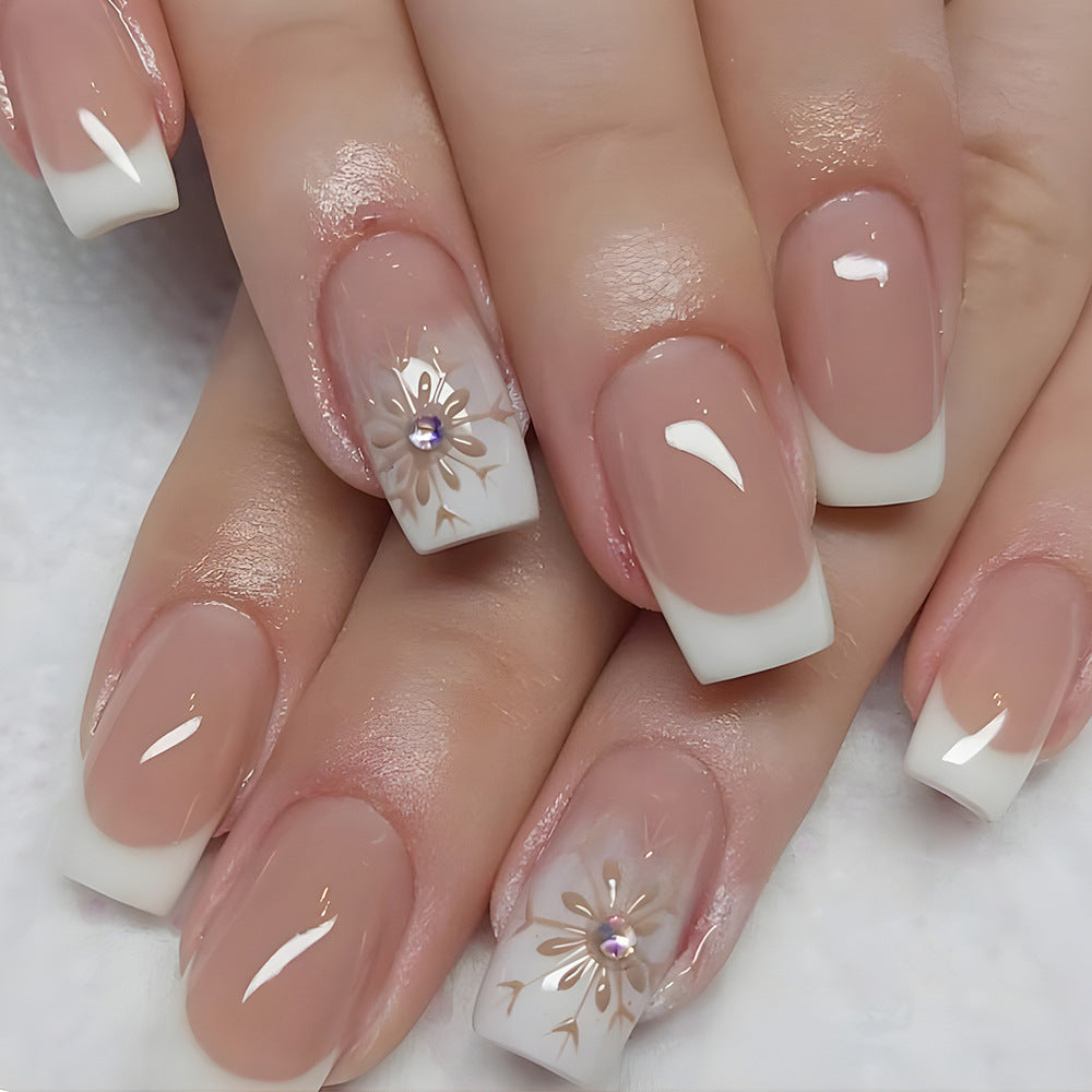 Fashion Wear French Removable Nail Patch