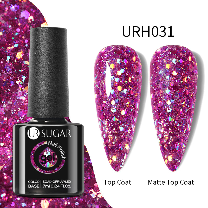 UR Sugar Matte Klein Blue Gel Nail Polish
