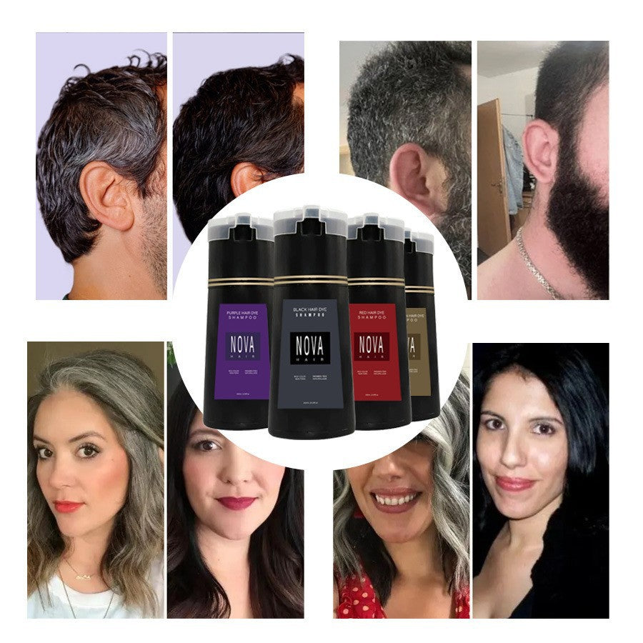 Fast Coloring Shampoo Instant Dye For Hair