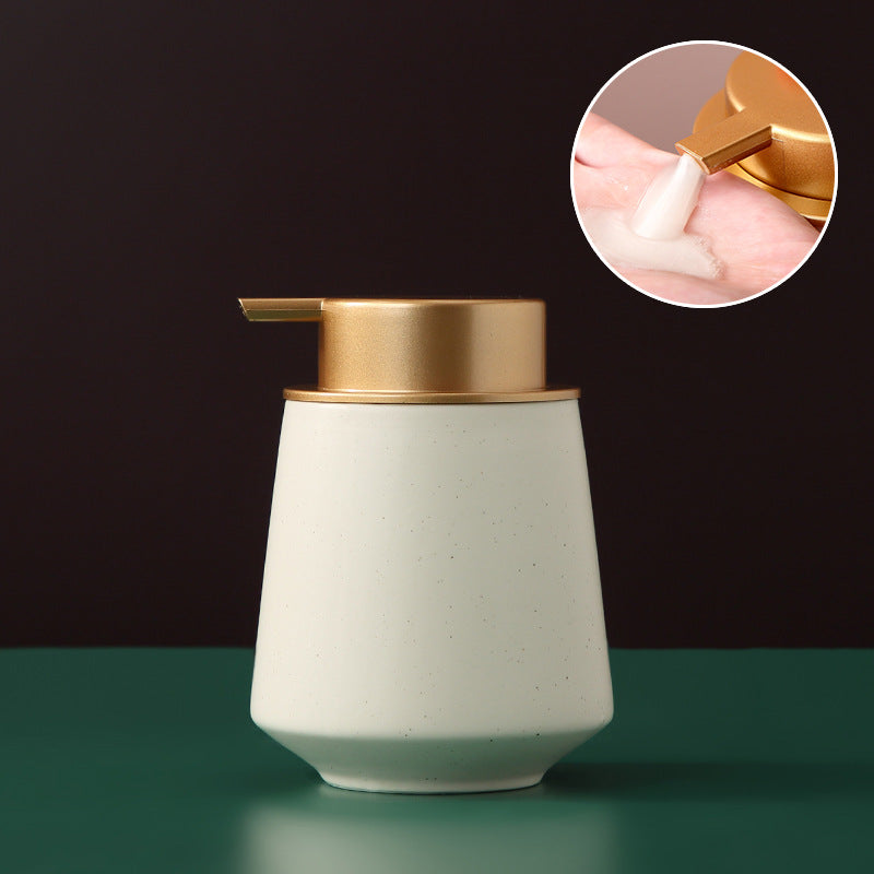 Shampoo And Shower Gel Press Into Bottles