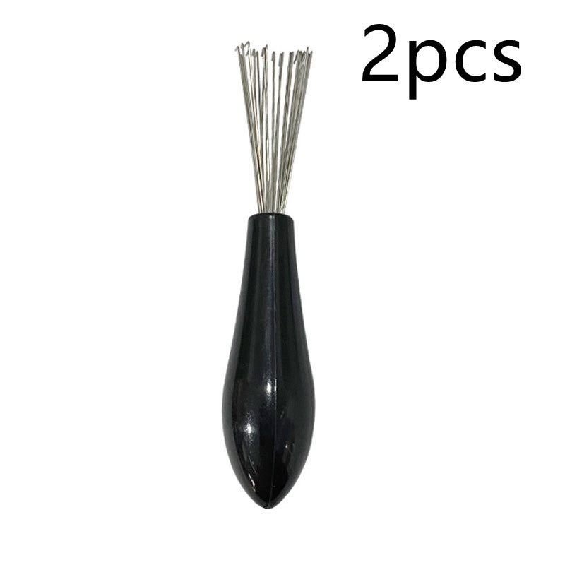 Mini Durable Plastic Comb Brush Hook Cleaner