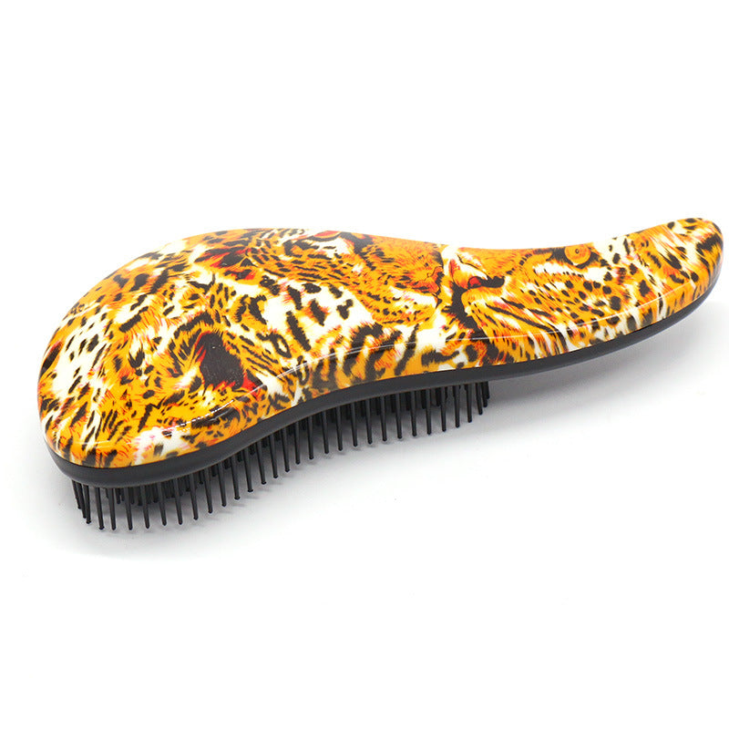 Color Straight Hair Plastic Comb