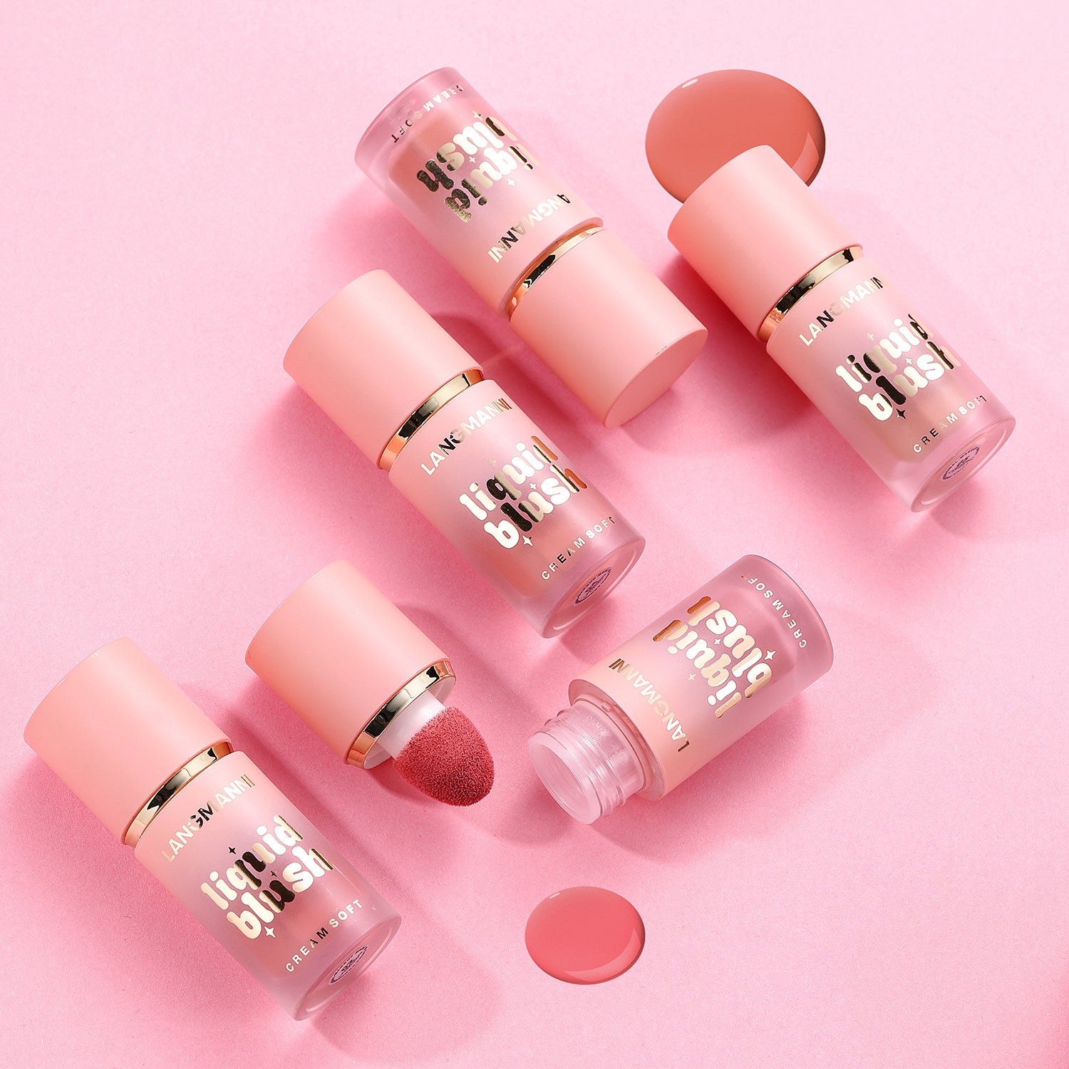 Langmanni Liquid Blush Facial Makeup Repair