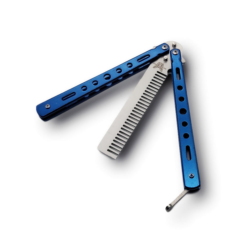 Stainless Steel Comb Without Blade Training Knife To Play With