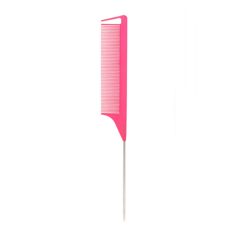 Metal Handle Updo Steel Needle Tail Comb