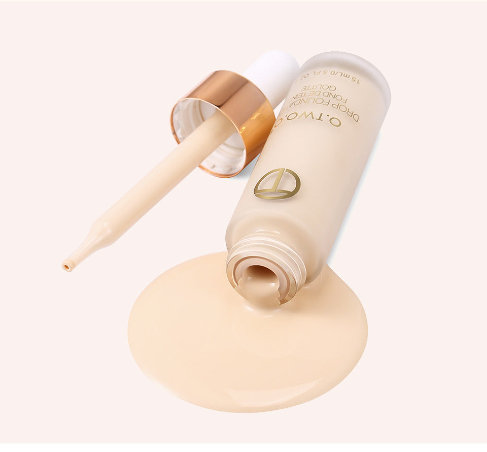 Lightweight Breathable Dropper Foundation Natural Brightening And Moisturizing Makeup