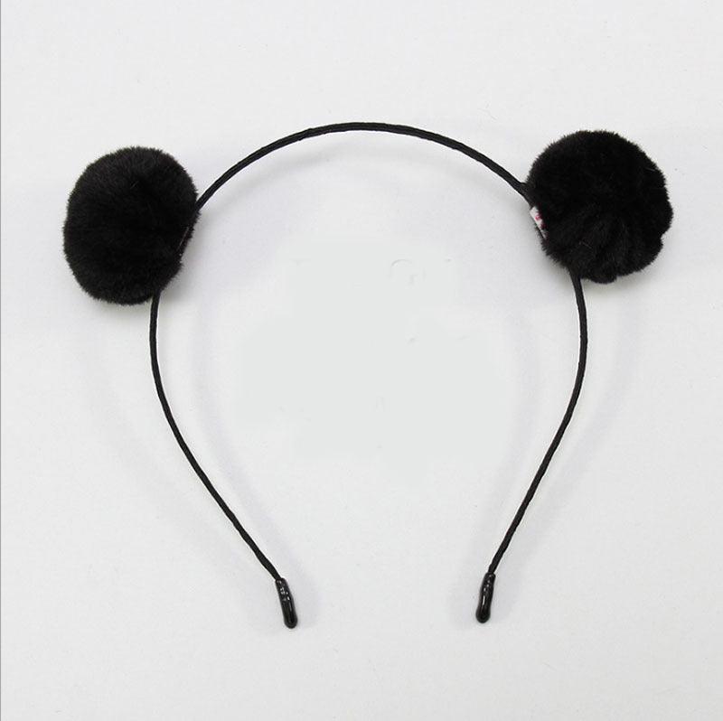 Cute Plush Bells Fox Cat Ears Headband